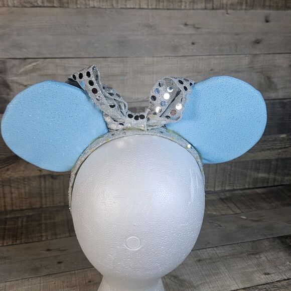 Cinderella Inspired Disney Ears Handmade Minnie Mouse Ears - Picture 2 of 7